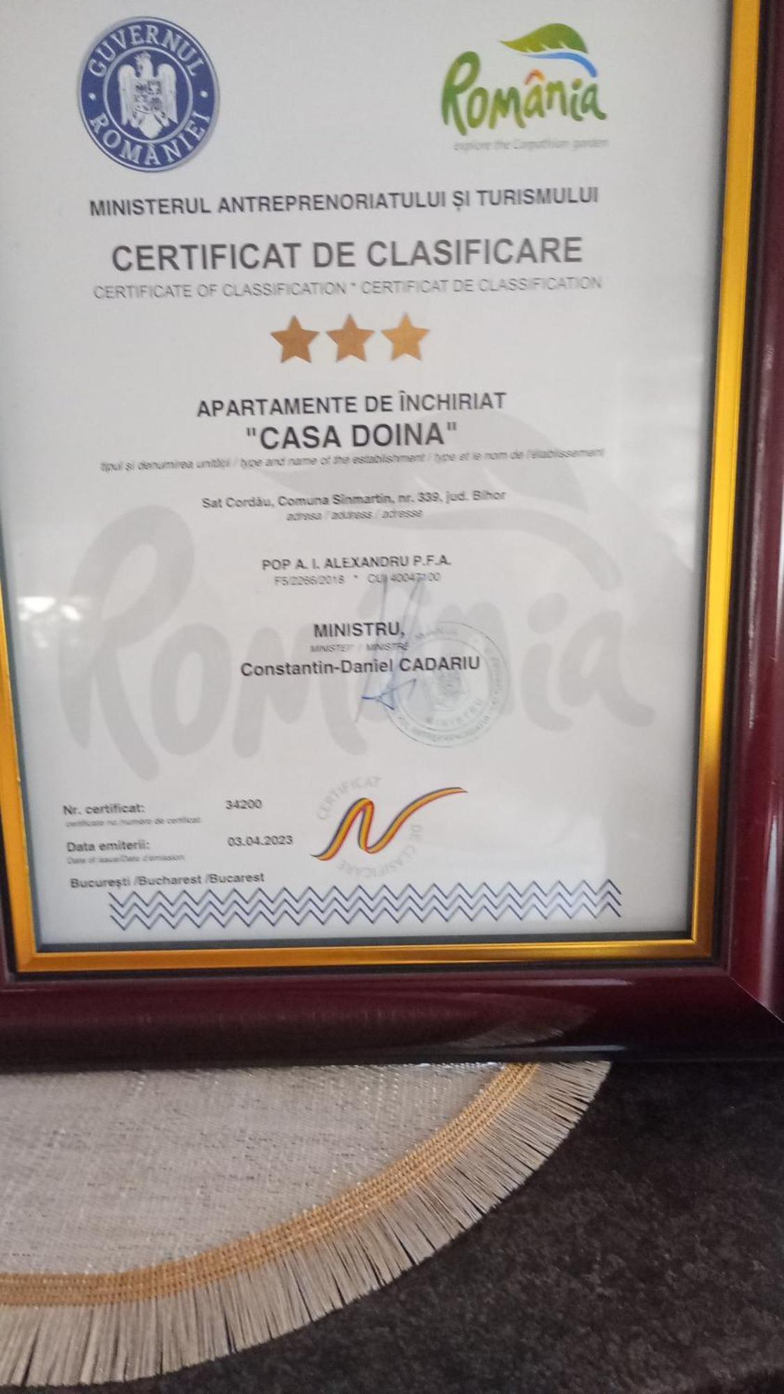 Apartamento Casa Doina Băile Felix Exterior foto